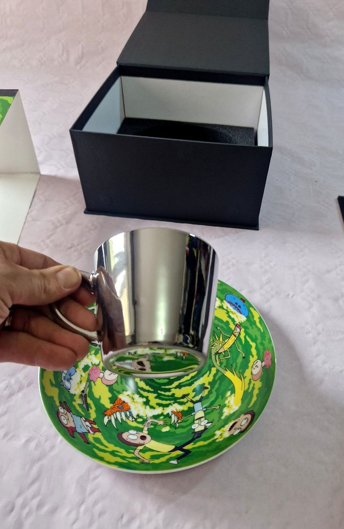 Coffret , tasse / mug , collector , Rick and morty , spécial édition collector porcelaine - photo numéro 9