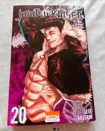 Manga jujutsu kaisen tome 20