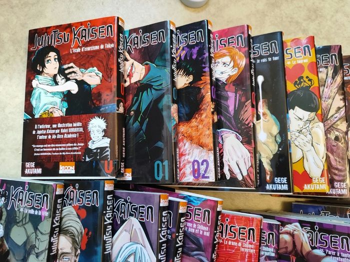 jujutsu kaisen , du tomes 0 a 22 Lot de 23 volumes ( dont 1 sous blister) - photo numéro 2