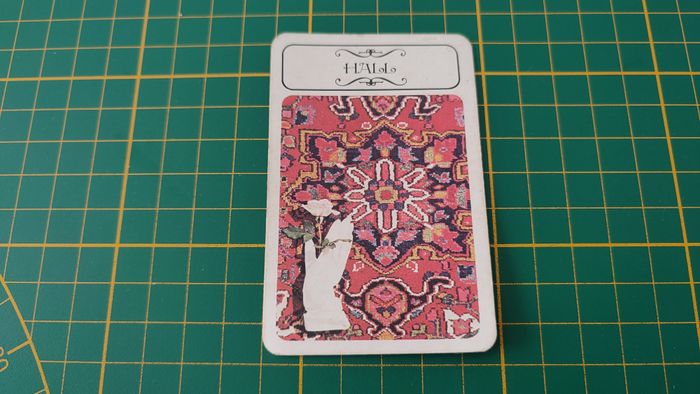 Carte hall en l'état Cluedo miro-meccano pièce détachée jeu de société #E26