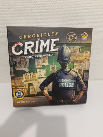 Jeu de société chronicles of crime