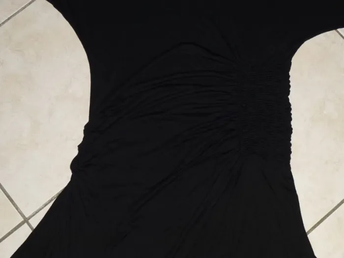 robe noir manche chauve souris ADOLFO dominguez taille 42 - photo numéro 2