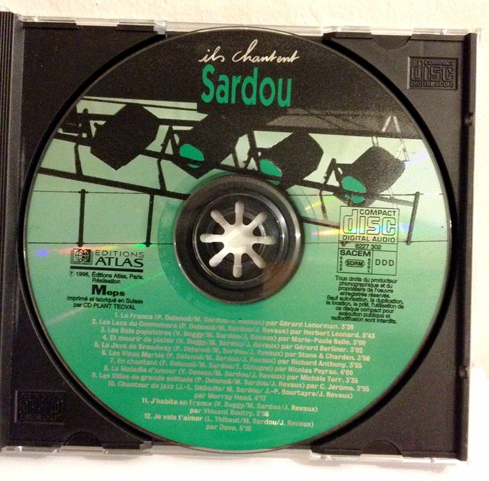 CD musique Sardou ils chantent - photo numéro 5