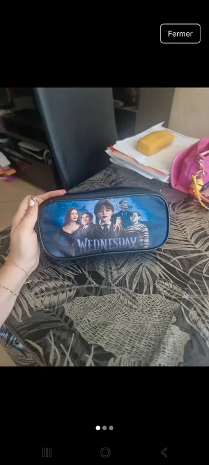Grande trousse mercredi Addams - photo numéro 2