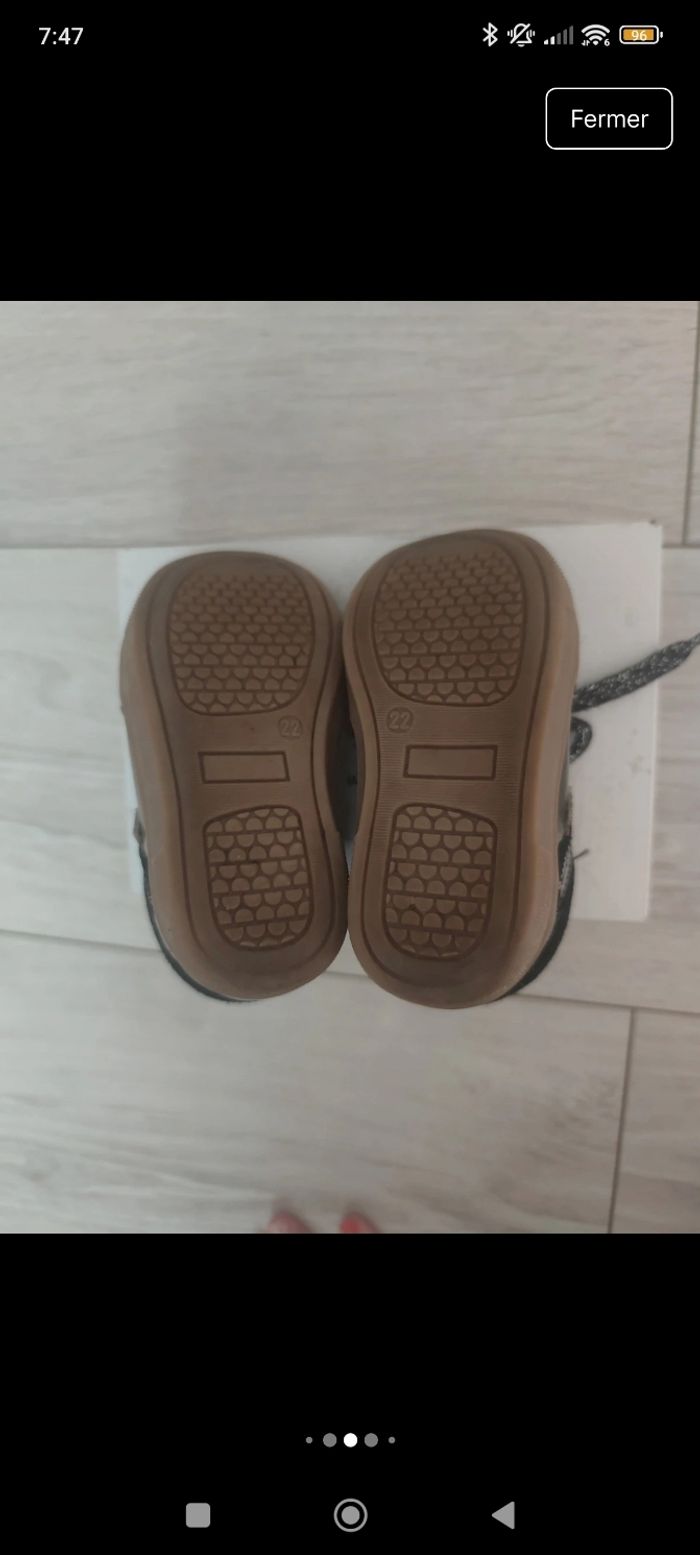 Chaussures montantes fille P22 - photo numéro 7
