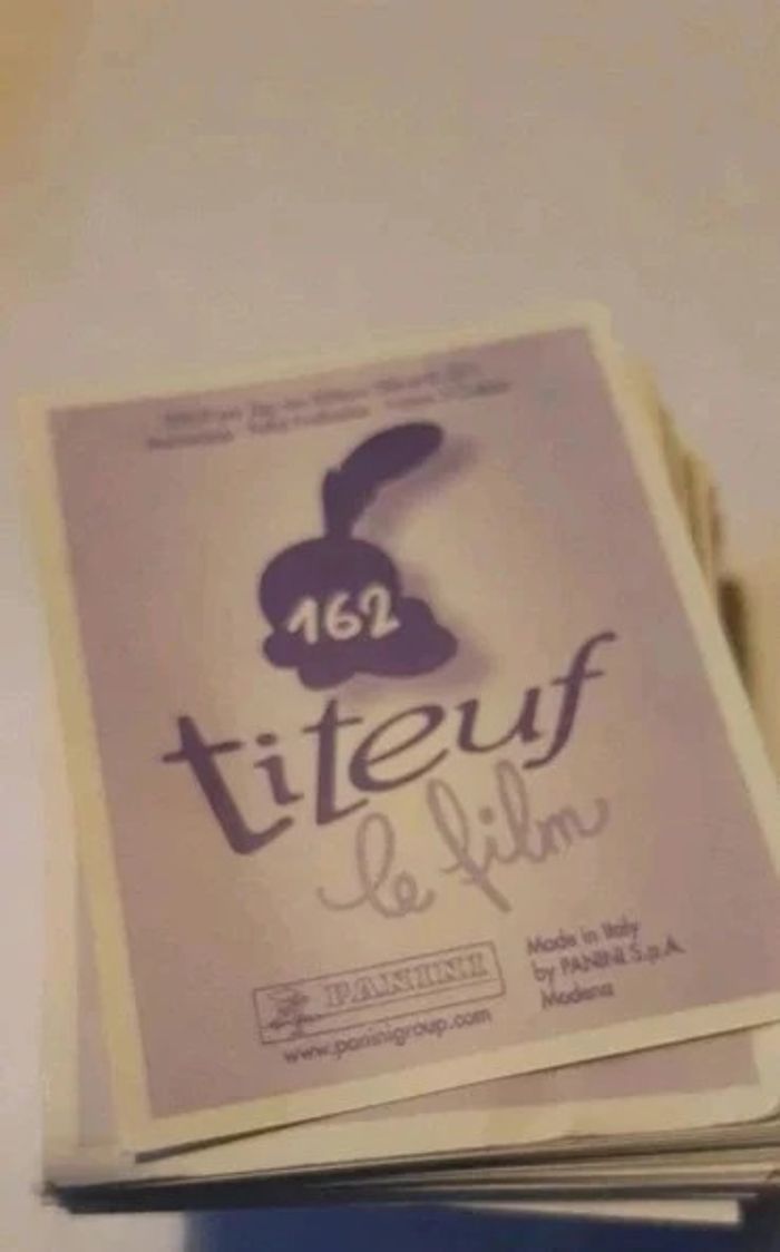 Lot de 10 images panini Titeuf - photo numéro 2