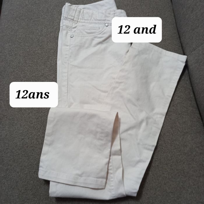 Jeans fille 12 àns