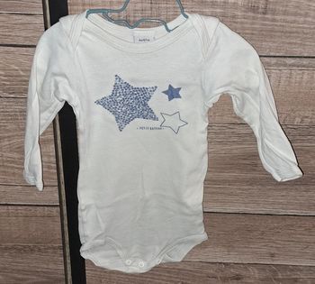 Body manches longues Petit Bateau 6 mois