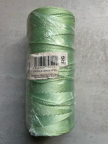 Bobine cordon vert clair