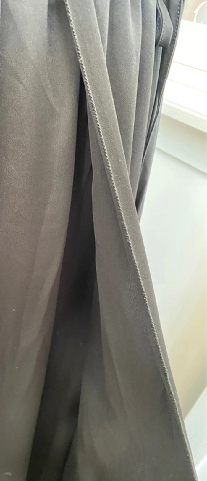 Robe longue noire  manches papillon à nœud Shein curve 0Xl - photo numéro 7
