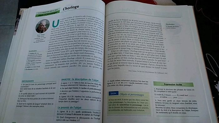 Manuel de français lectures et expression 5e - photo numéro 5