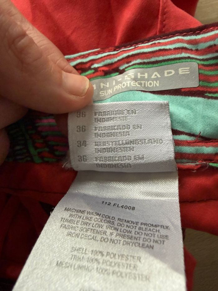 hort Columbia PFG – Corail & Motifs – Taille 34/36 S – Omni-Shade - photo numéro 7
