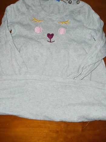 Robe longue grise 3 ans lupilu