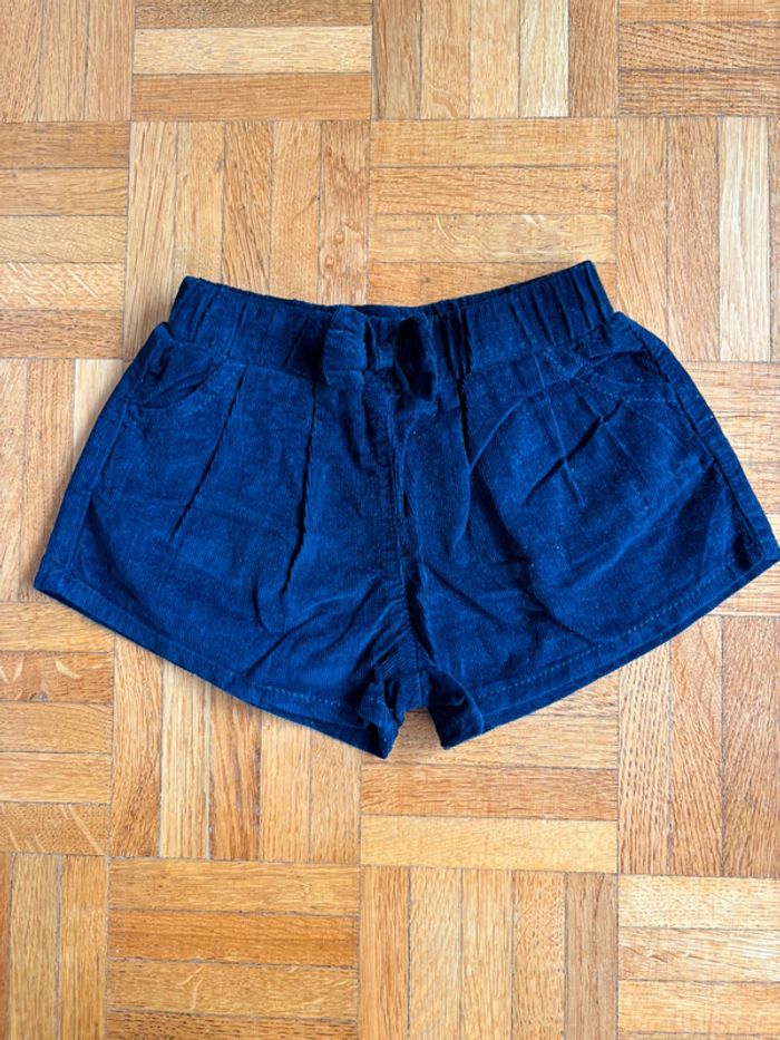 Short en velours R mini 6 mois neuf