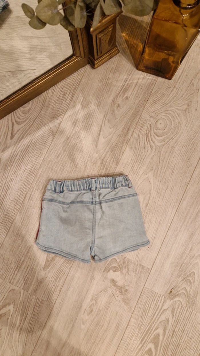 Short en jeans bleu clair Verbaudet 🌼 3 ans - photo numéro 4