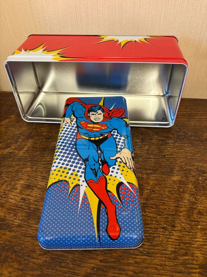 Boîte de rangement métallique « Superman » - photo numéro 4