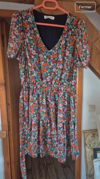 Robe fleurie naf naf