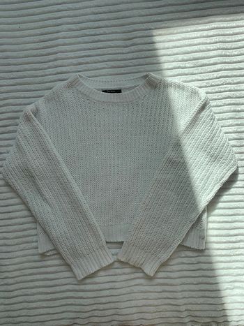 Pull blanc Bershka