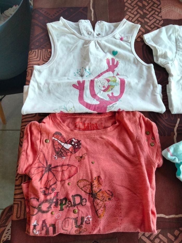 Lot de 6 t shirt manches courtes