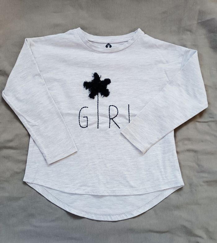 T-shirt manche longue 3/4 ans lot - photo numéro 4