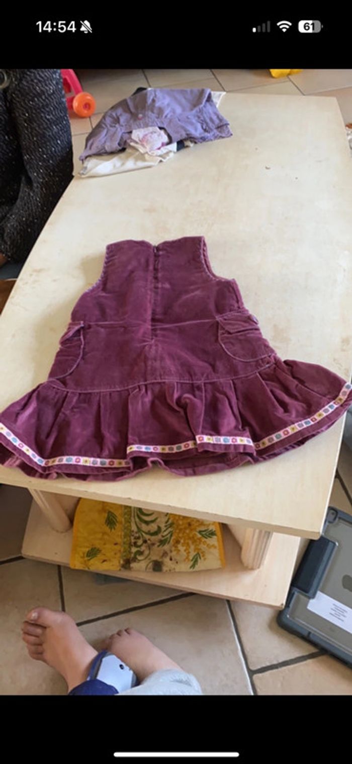 Robe violette Winnie par Disney Taille 18 mois - photo numéro 2