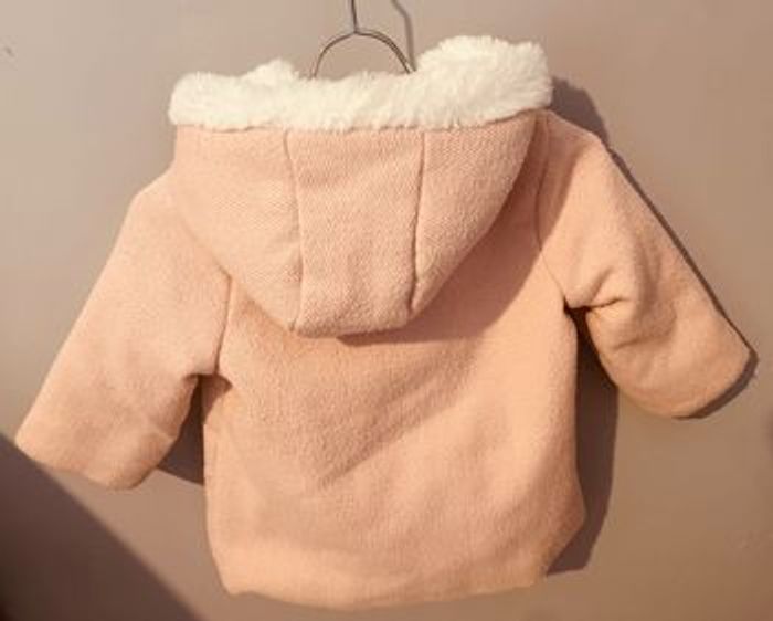 Vend manteau doublure rose 24 mois - photo numéro 3