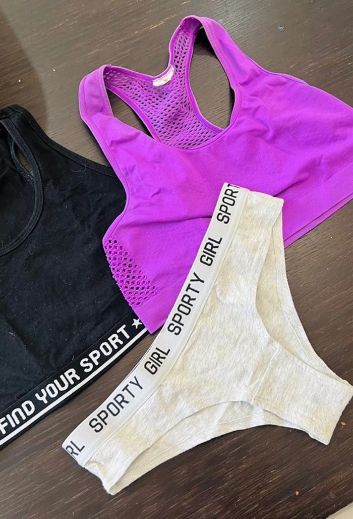 Lot brassières / culottes 12 ans