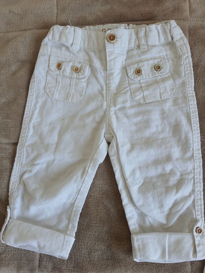 Lot de deux pantalon et pantacourt d'été - photo numéro 4