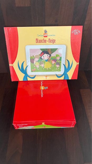 Blanche neige collection contes app raconter très bonne état