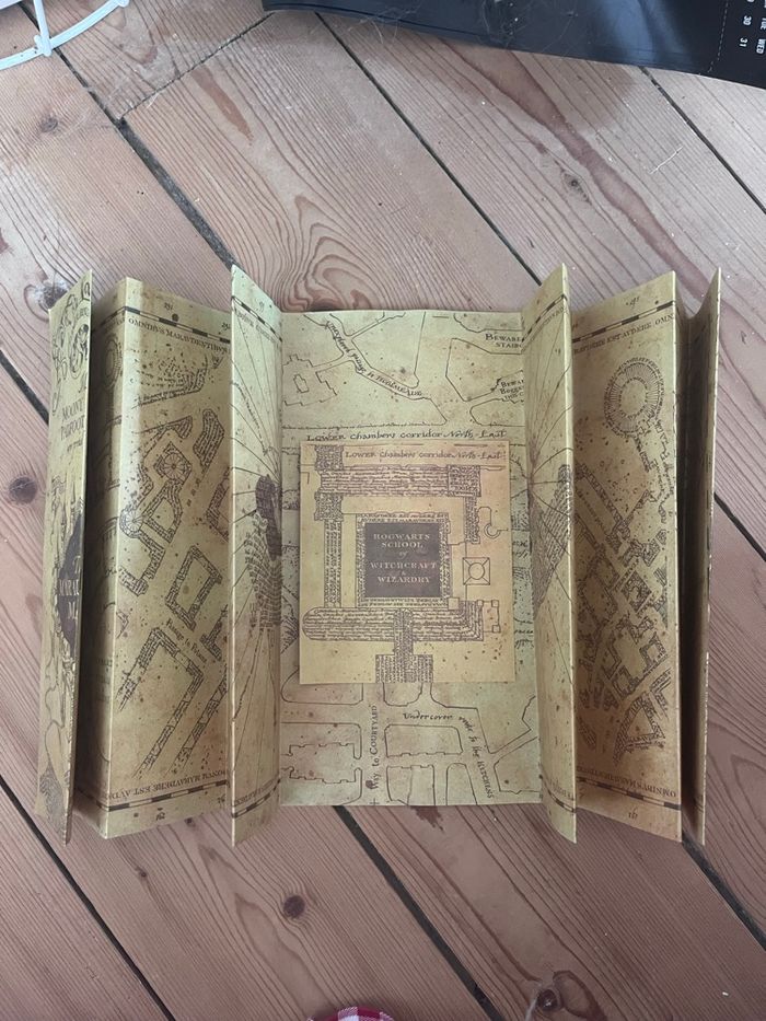 Mini carte du Maraudeur Harry Potter