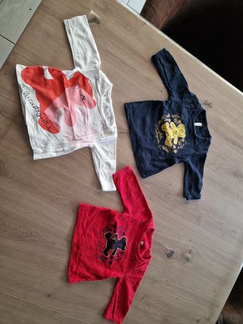 Lot de 3 t-shirts 3 mois