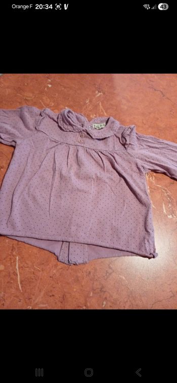 T.shirt bébé taille 18 mois