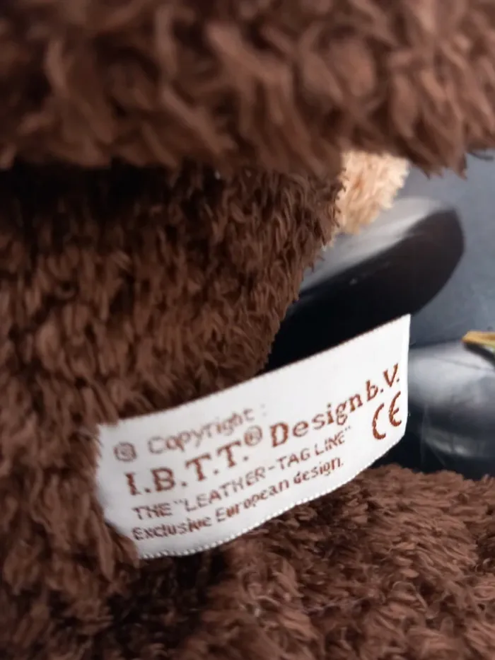 Peluche singe 33cm avec des billes à l'intérieur - photo numéro 5