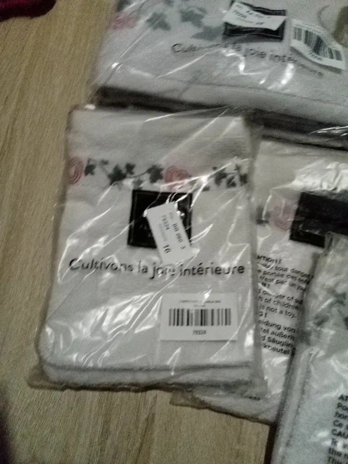 Lot linge de toilette chats  francoise saget - photo numéro 6