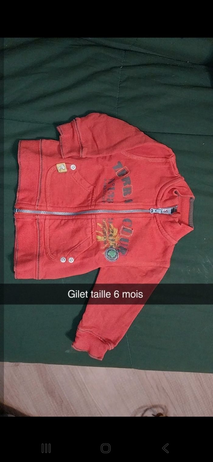 Lot gilets