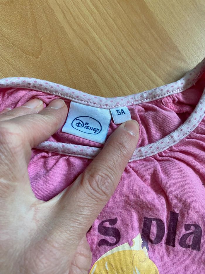 Pyjama « let’s Play princesses » Disney Taille 5ans - photo numéro 6