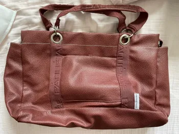 Grand sac paquetage bordeaux