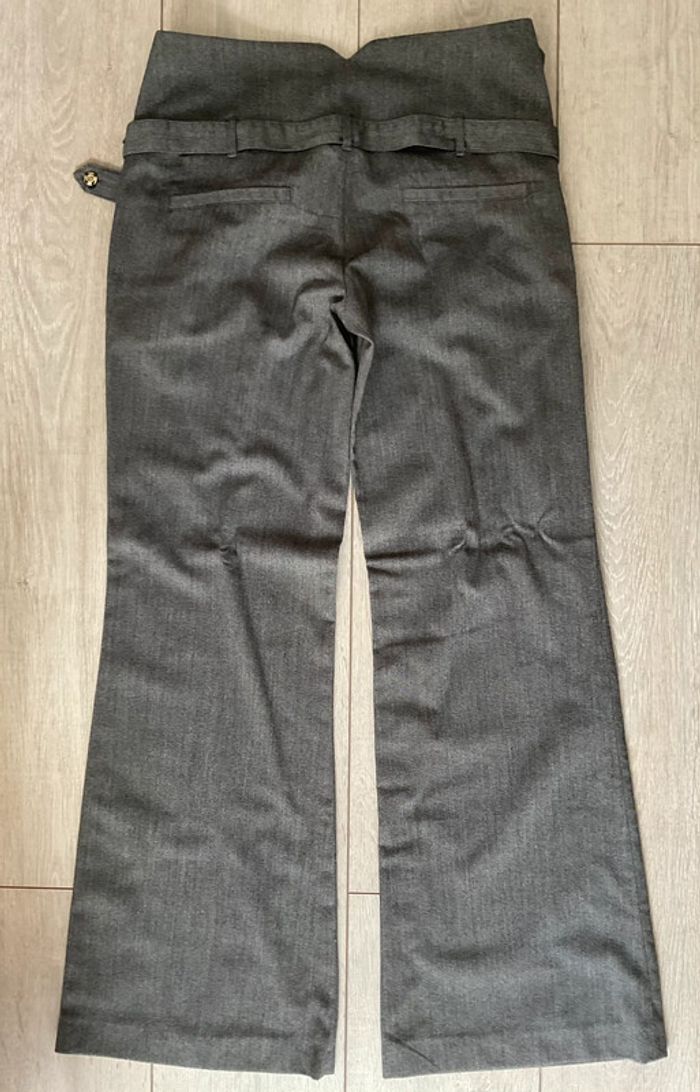 Pantalon gris de ville femme 38 - photo numéro 2