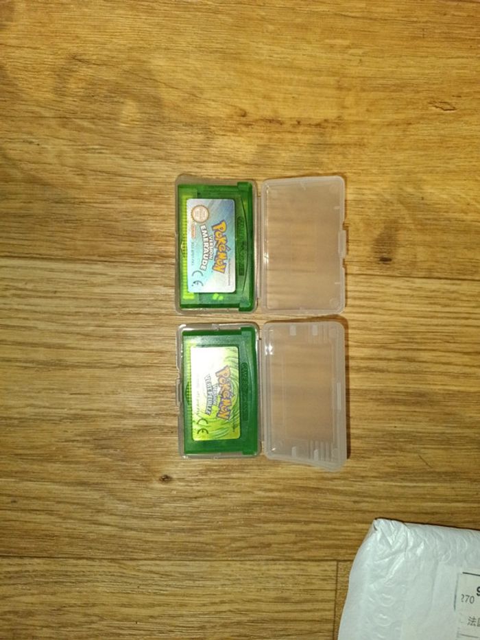Pokémon version Émeraude et Vert Feuille cartmod GameBoy Advance