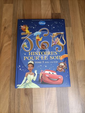 Livre 365 jours d'histoires Disney pour le soir tome 5