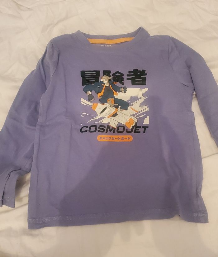 Tee-shirt manche longue 4 ans - photo numéro 2