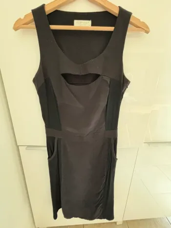 Robe noire Salt & Pepper taille 36