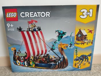Lego Creator 3in1 31132 Viking Ship and the Midgard Serpent