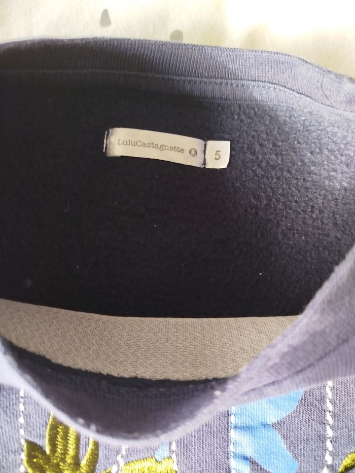 Sweat lulu castagnette 5 ans - photo numéro 3