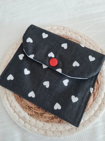 Pochette à savon lavable