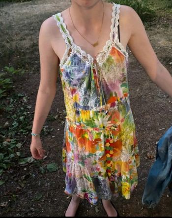 Robe fleurie