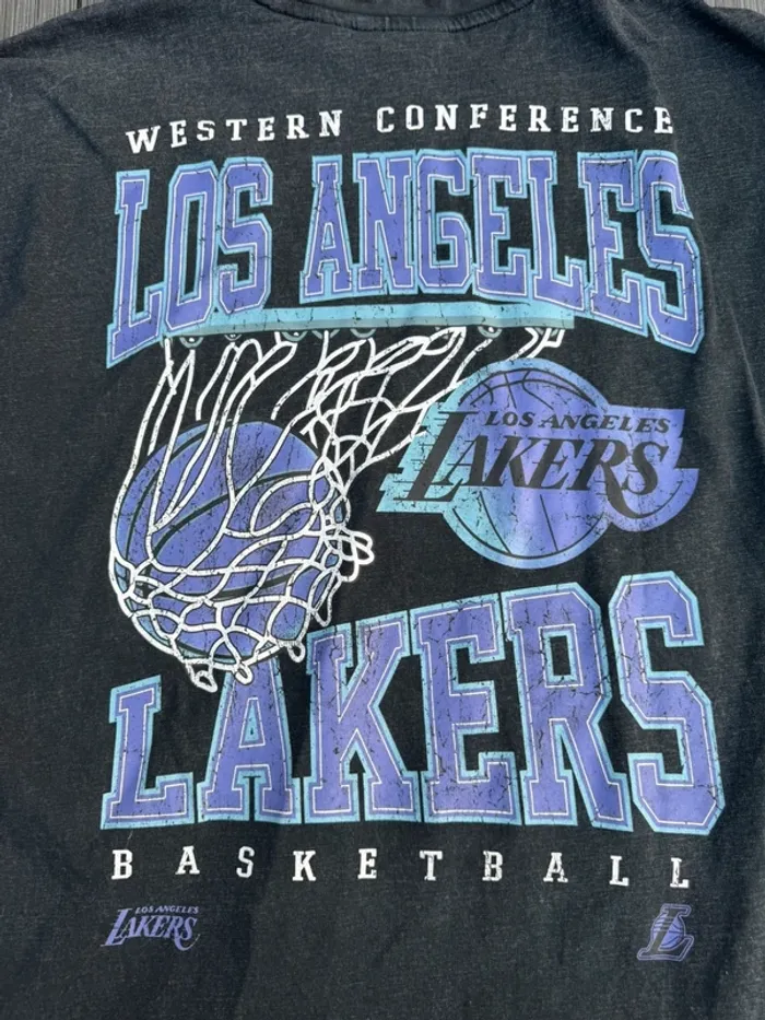 T shirt laykers NBA S - photo numéro 5