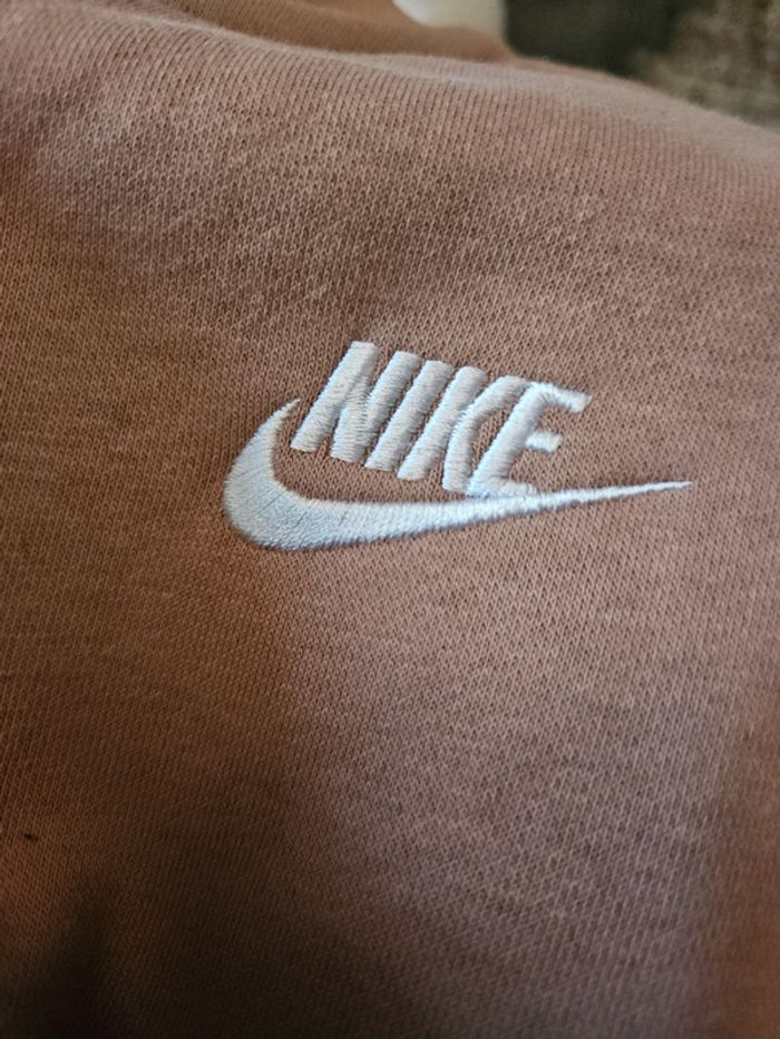 Sweat court à demi-zip pour femme * Nike/ taille S* - photo numéro 12