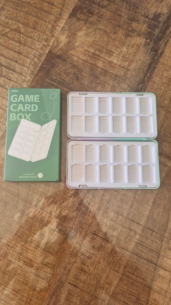 Etui pour 24 jeux Nibte so Switch , couleurs, neuf - photo numéro 2