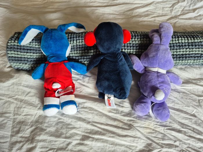 3 peluches Kinder/Milka - photo numéro 2